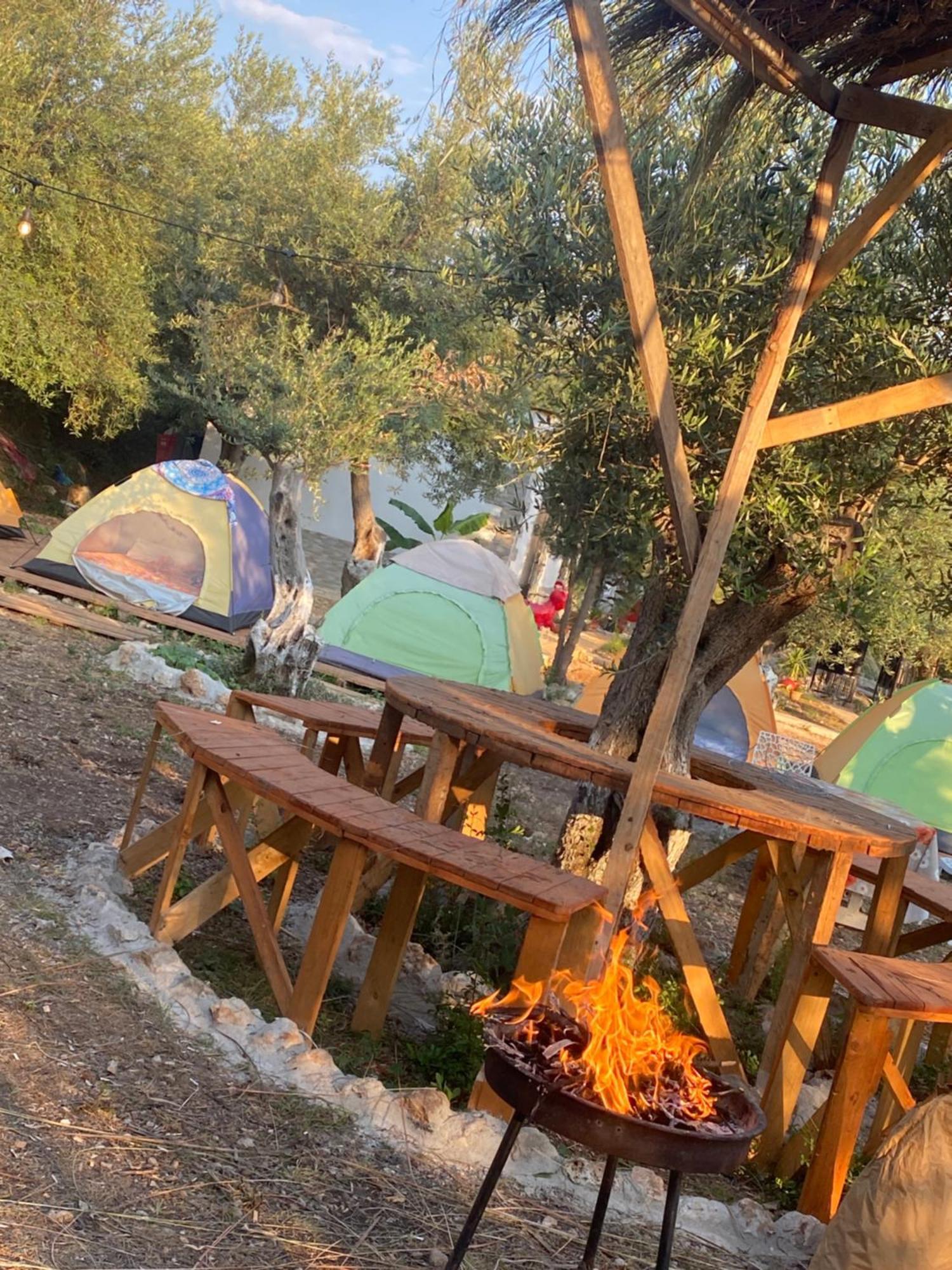 White And Camping Drymades Apartamento Dhërmi